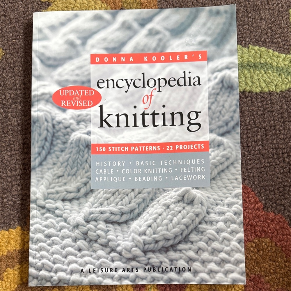 Encyclopedia of Knitting Book.